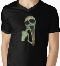 Longface - Scream Men's V-Neck T-Shirt