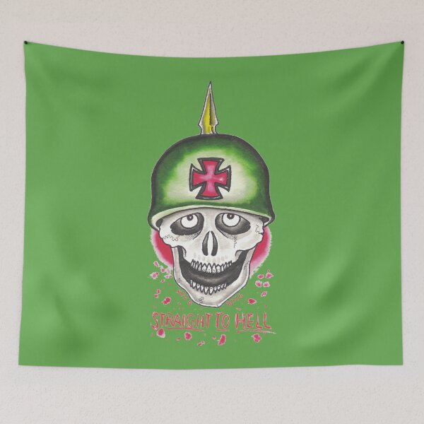 Item preview, STRAIGHT TO HELL - Art By Kev G designed and sold by ArtByKevG.