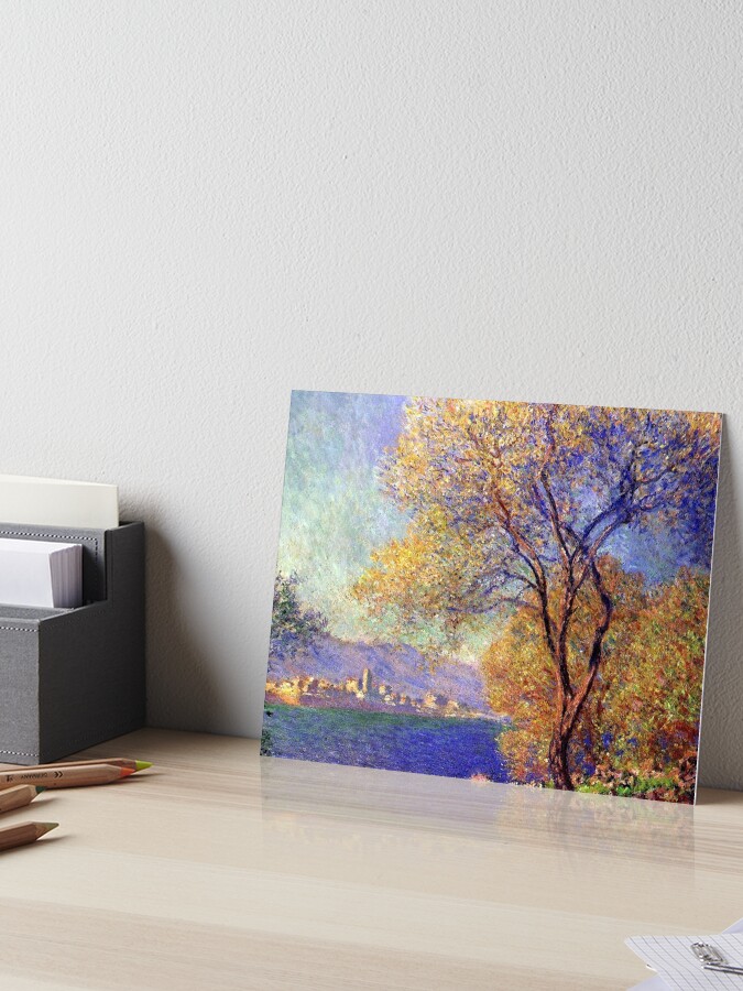 10x8 In Antibes by Claude Monet Art Print