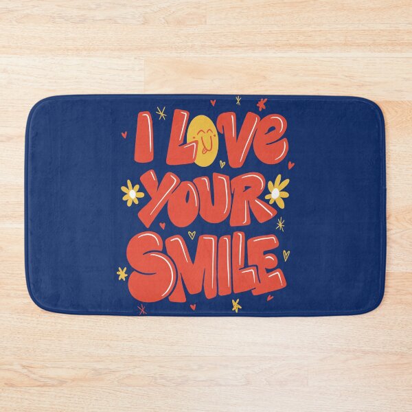 Item preview, I Love Your Smile - Blue designed and sold by ZoomTaDesign.