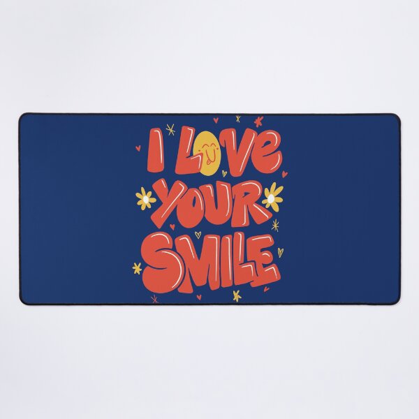 Item preview, I Love Your Smile - Blue designed and sold by ZoomTaDesign.