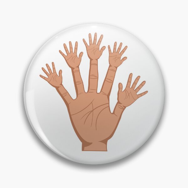 Item preview, High Five x 5 designed and sold by PaprikaPanda.