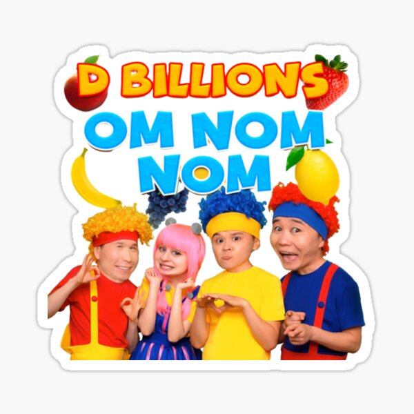 "d billions" Sticker for Sale by xna Redbubble