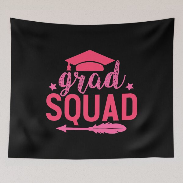 Item preview, Grad Squad Funny Graduation Celebration Graphic designed and sold by GO SHIRT-TEE.