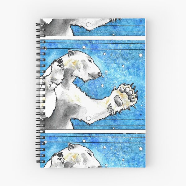 Item preview, Swimming Polar Bear Watercolor designed and sold by Gillian Twining.