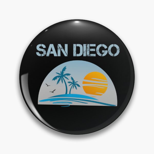 Item preview, Vintage San Diego California Beach  designed and sold by rachidhaz.