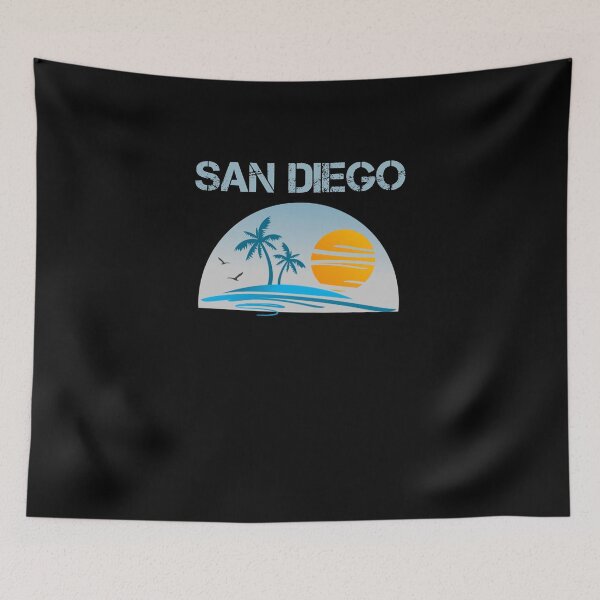 Item preview, Vintage San Diego California Beach  designed and sold by rachidhaz.