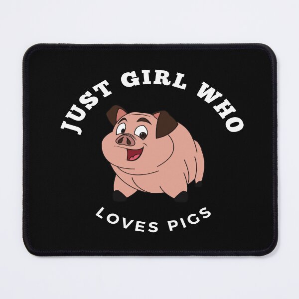 Item preview, Pig Saying Just Girl Who Loves Pigs designed and sold by abdilahe60.
