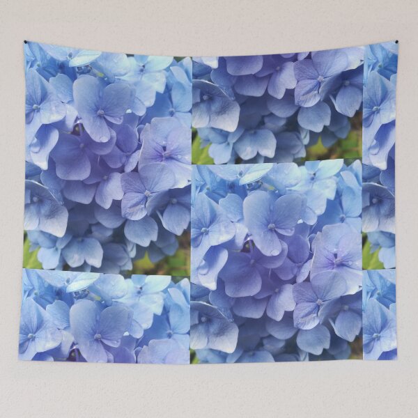 Item preview, Blue hydrangea photograph  designed and sold by esvb.