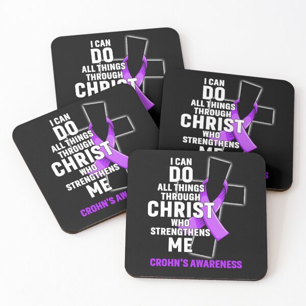 Artikelvorschau, Ich kann alles durch Christus tun, der mein Bewusstsein für Morbus Crohn stärkt entworfen und verkauft von Hatjar.