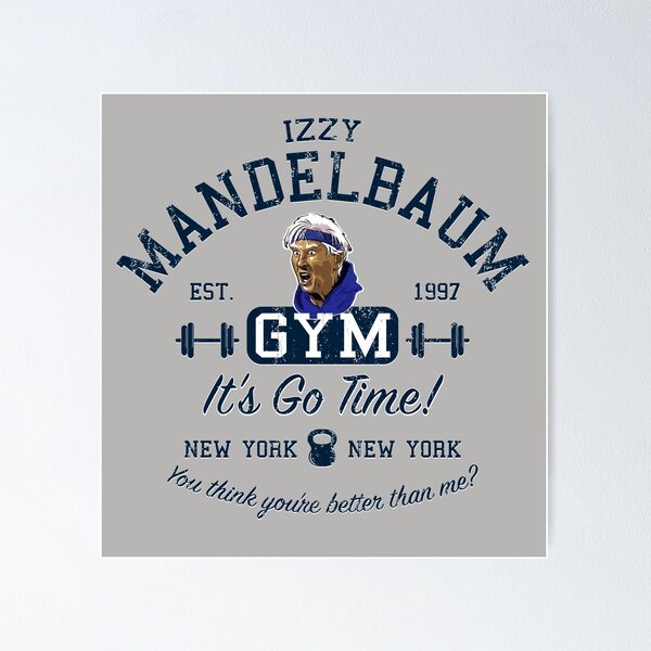 Item preview, Izzy Mandelbaum Gym Lts designed and sold by Alema Art.