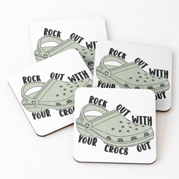 Item preview, Rock Out With Your Crocs Out | Croc Squad | Fashion | Clogs | Summer Wear | Fathers Day designed and sold by clients.