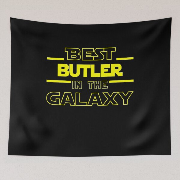 Item preview, butler Job Dad Mom Hudband Mens Shirt, Best butler In The Galaxy, Funny butler Birthday christmas Gift Gift designed and sold by xlnv.