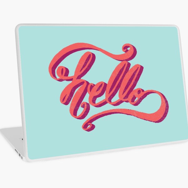 Hey Hi Hello Laptop Skin