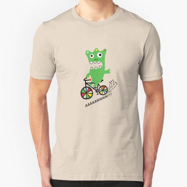 Critter Bike maize Slim Fit T-Shirt
