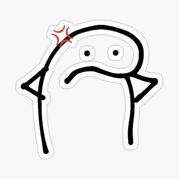 Flork Meme Stickers for Sale