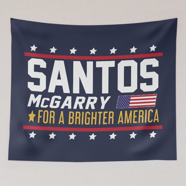 Item preview, Santos and McGarry Campaign Poster from West Wing designed and sold by Amandakt.
