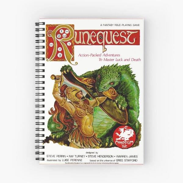 Item preview, RuneQuest 2 Cover  designed and sold by Chaosium.