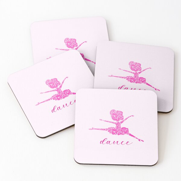 Item preview, DANCE Ballerina - Pink Background designed and sold by PawsitiveMum.