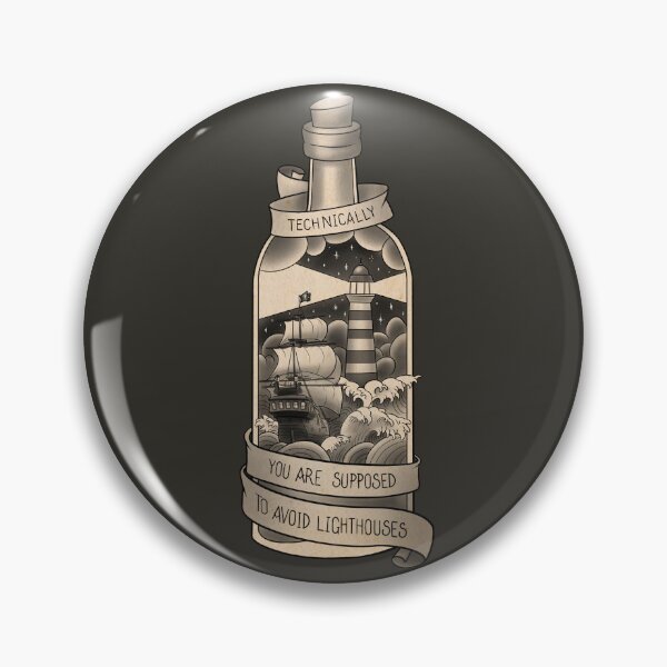 Item preview, Avoid Lighthouses Vintage designed and sold by illustore.