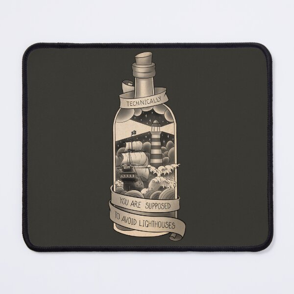 Item preview, Avoid Lighthouses Vintage designed and sold by illustore.