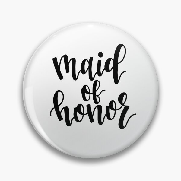 Item preview, Calligraphy Maid of Honor for Weddings, Wedding Shower, Proposal designed and sold by tbcalligraphy.