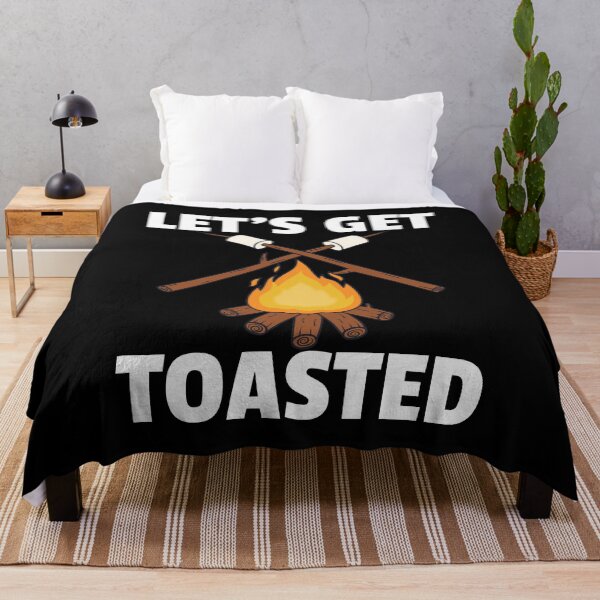 Item preview, Let's Get Toasted - Funny Camping - Dark designed and sold by ttttee.