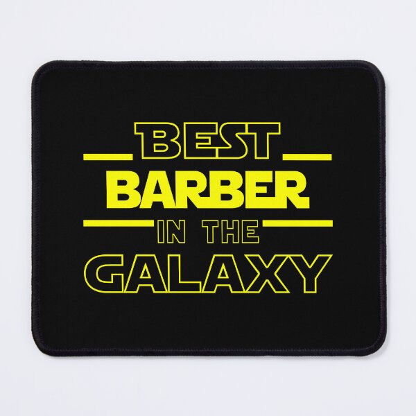 Item preview, barber Job Dad Mom Hudband Mens Shirt, Best barber In The Galaxy, Funny barber Birthday christmas Gift Gift designed and sold by xlnv.