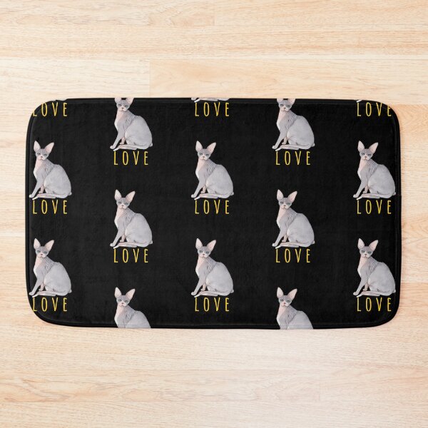 Item preview, Love Cute Sphynx Cat designed and sold by art-fox.