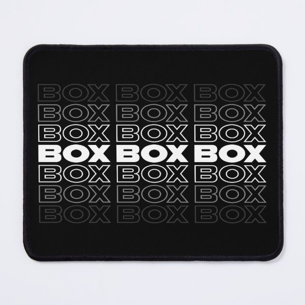 Item preview, Box Box Box F1 Faded Text Design designed and sold by David Speed Design.