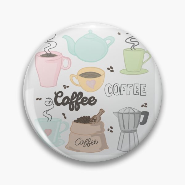 Item preview, Coffee cartoon for Coffee addicted everyone(colour palette, color palete) designed and sold by Sanaura.