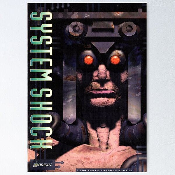 Aperçu de l'œuvre System Shock | Pochette (1994) créée et vendue par LGSmerch.