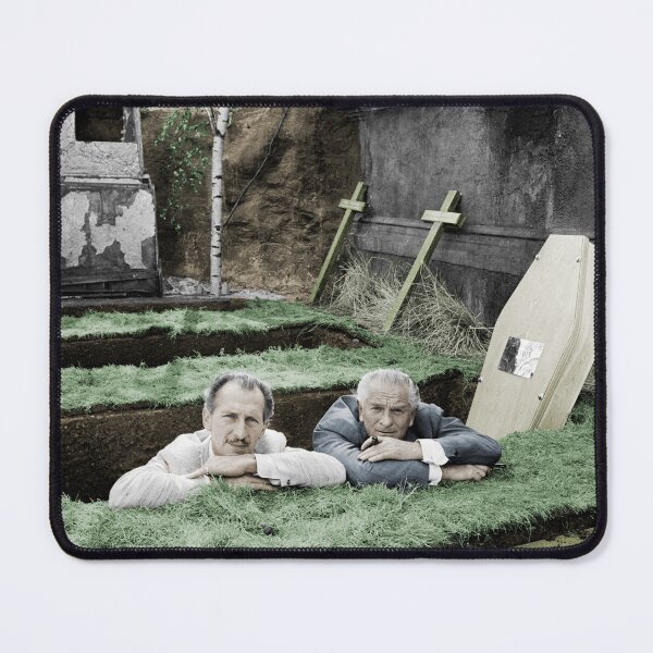 Item preview, Vincent Price and Peter Cushing designed and sold by princessbunhead.