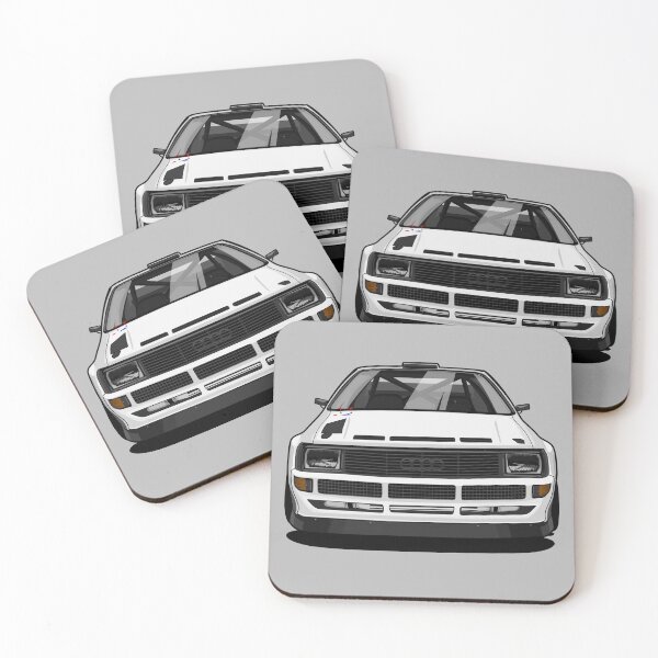 Item preview, Artwork German iconic Rallye car s1 1984 white designed and sold by SketchNinja.
