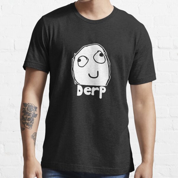 Stick Man - Derp' Men's T-Shirt