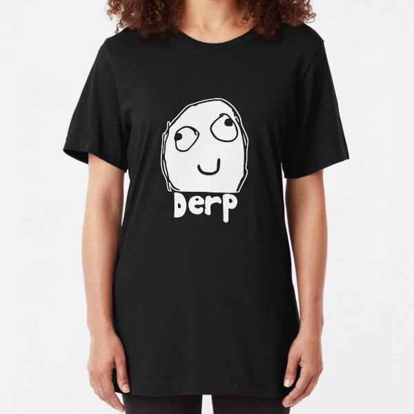 Derp Slim Fit T-Shirt