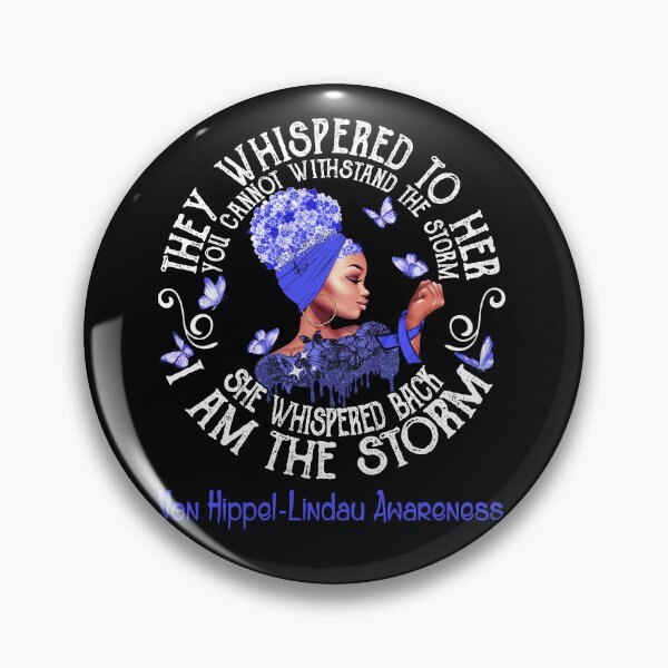 Item preview, Black Girl Fighter Strong I Am The Storm Von Hippel-Lindau Awareness designed and sold by Mnrshirley.