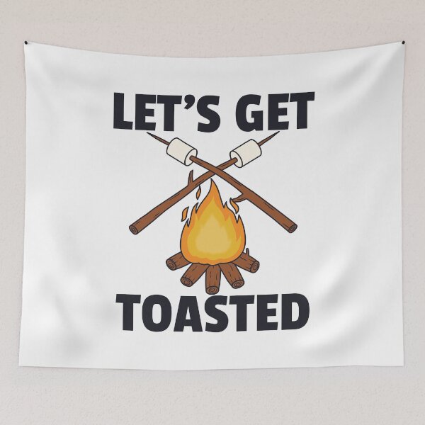 Item preview, Let's Get Toasted - Funny Camping - Light designed and sold by ttttee.