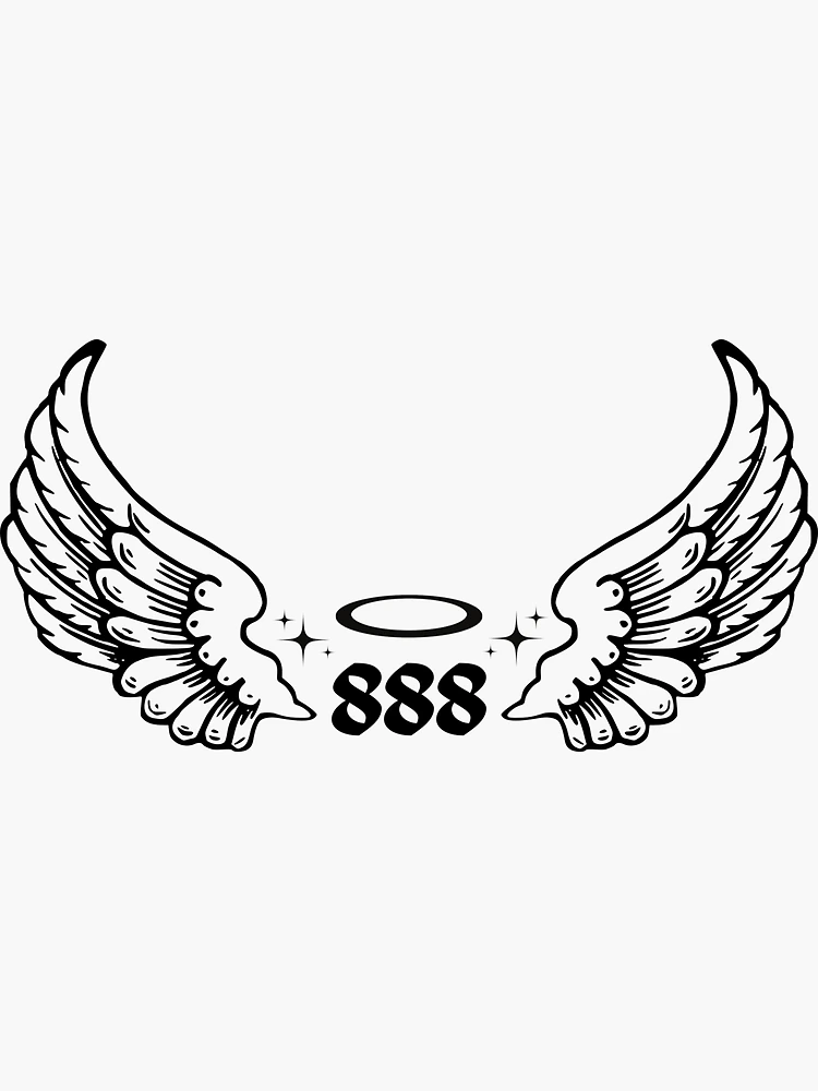 888 Angel Number Sticker – Shop Celestial