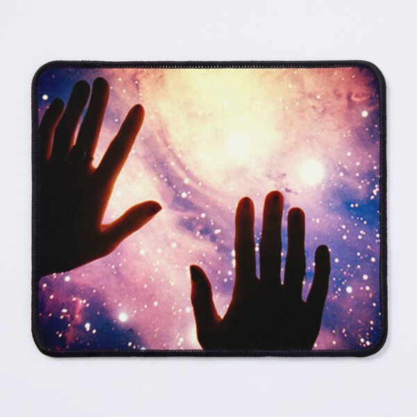Item preview, hands, space, man, art designed and sold by Viktoriia Trubiichuk.