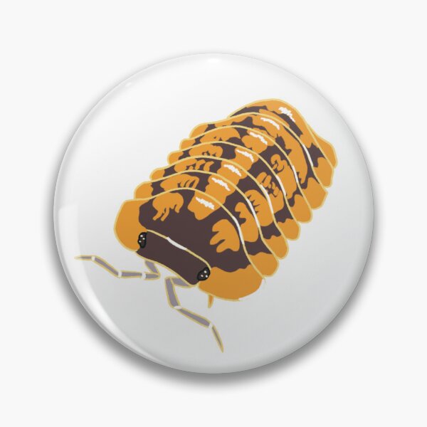 Item preview, Tiger Isopod designed and sold by Deadbirdkitsch.