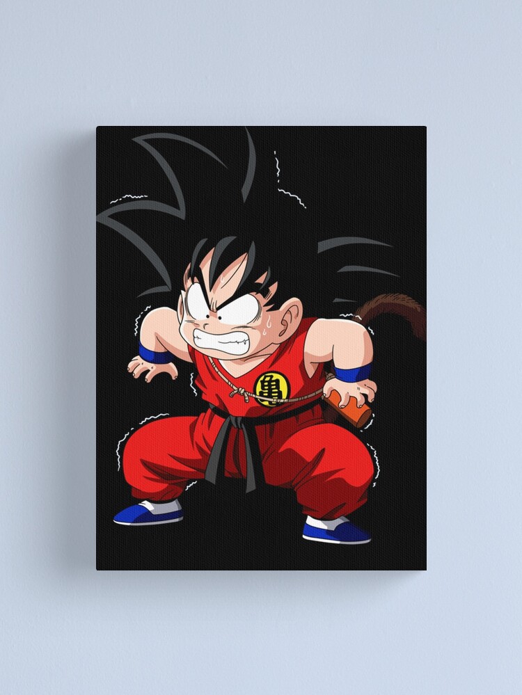 Teen Son Goku Drawing Art Print by TheAsura