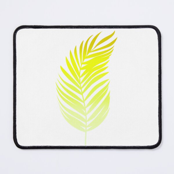 Item preview, Tropical Palm Leaf - Neon Yellow - W10 designed and sold by AlfabetDesign.