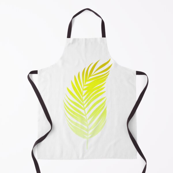 Item preview, Tropical Palm Leaf - Neon Yellow - W10 designed and sold by AlfabetDesign.