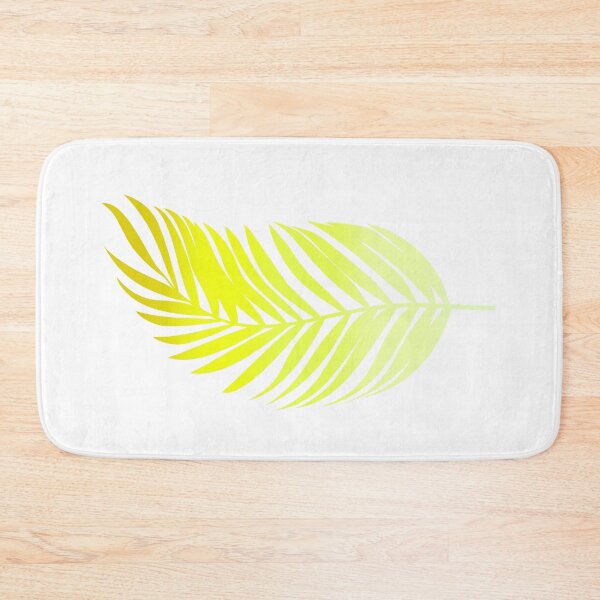 Item preview, Tropical Palm Leaf - Neon Yellow - W10 designed and sold by AlfabetDesign.