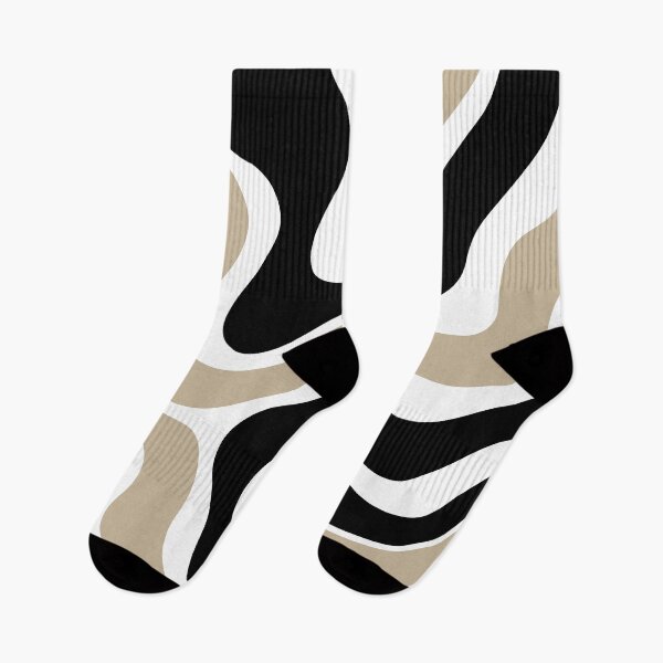 Item preview, Warped Swirl Marble Pattern (black/white/tan) designed and sold by Design Minds Boutique.