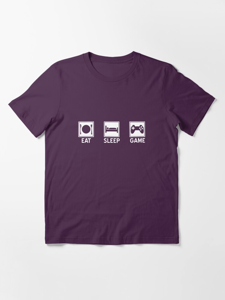 Alternate view of Eat, Sleep, Game Essential T-Shirt