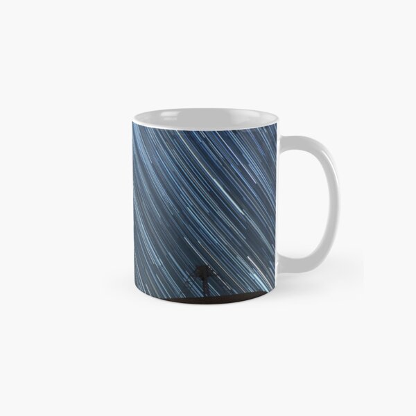 Bright Star Trails and Telescope Classic Mug