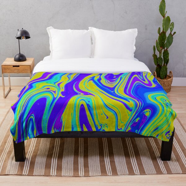 Item preview, Deep Sea Liquid Marble Swirls designed and sold by ColorPopArtBoutique.