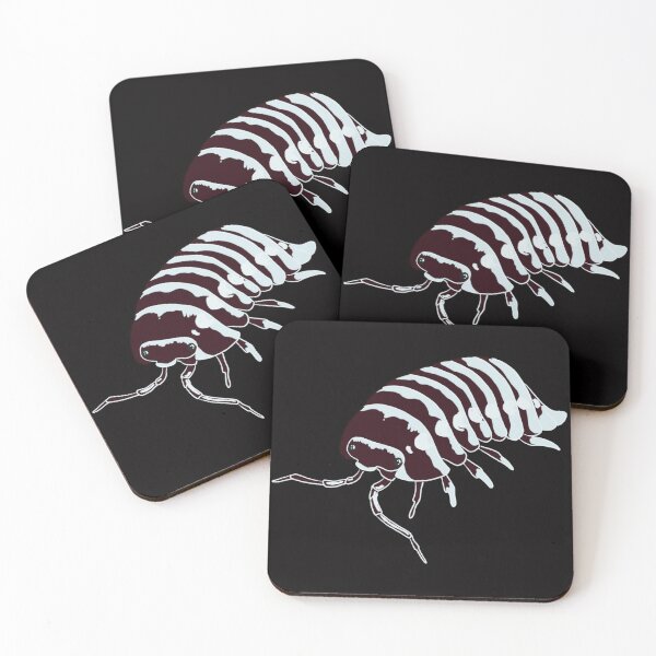Item preview, Zebra Isopod designed and sold by Deadbirdkitsch.